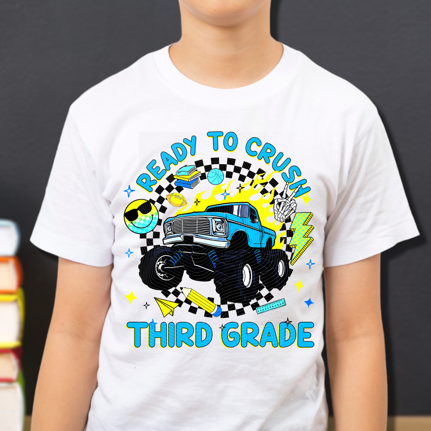 P 091 DTF B2S School Monster Truck