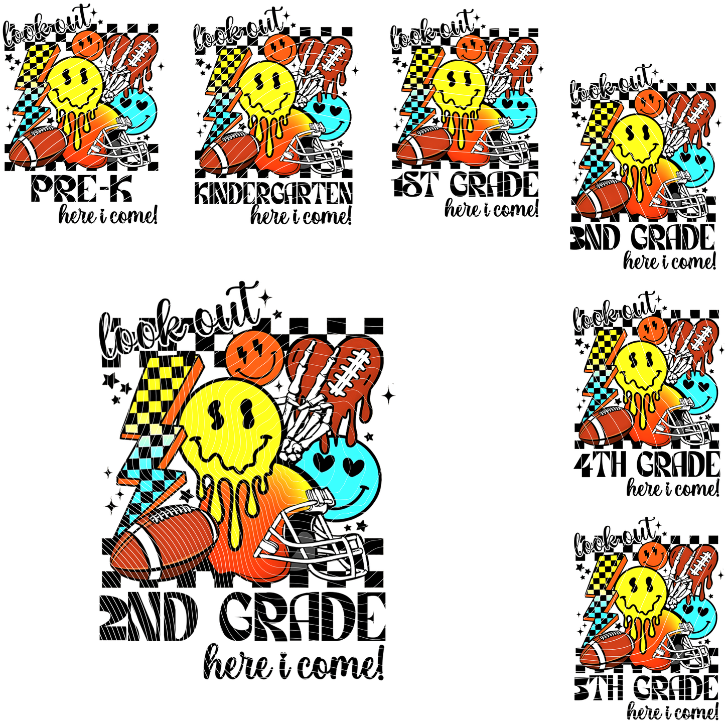 P 092 DTF B2S School Checkered