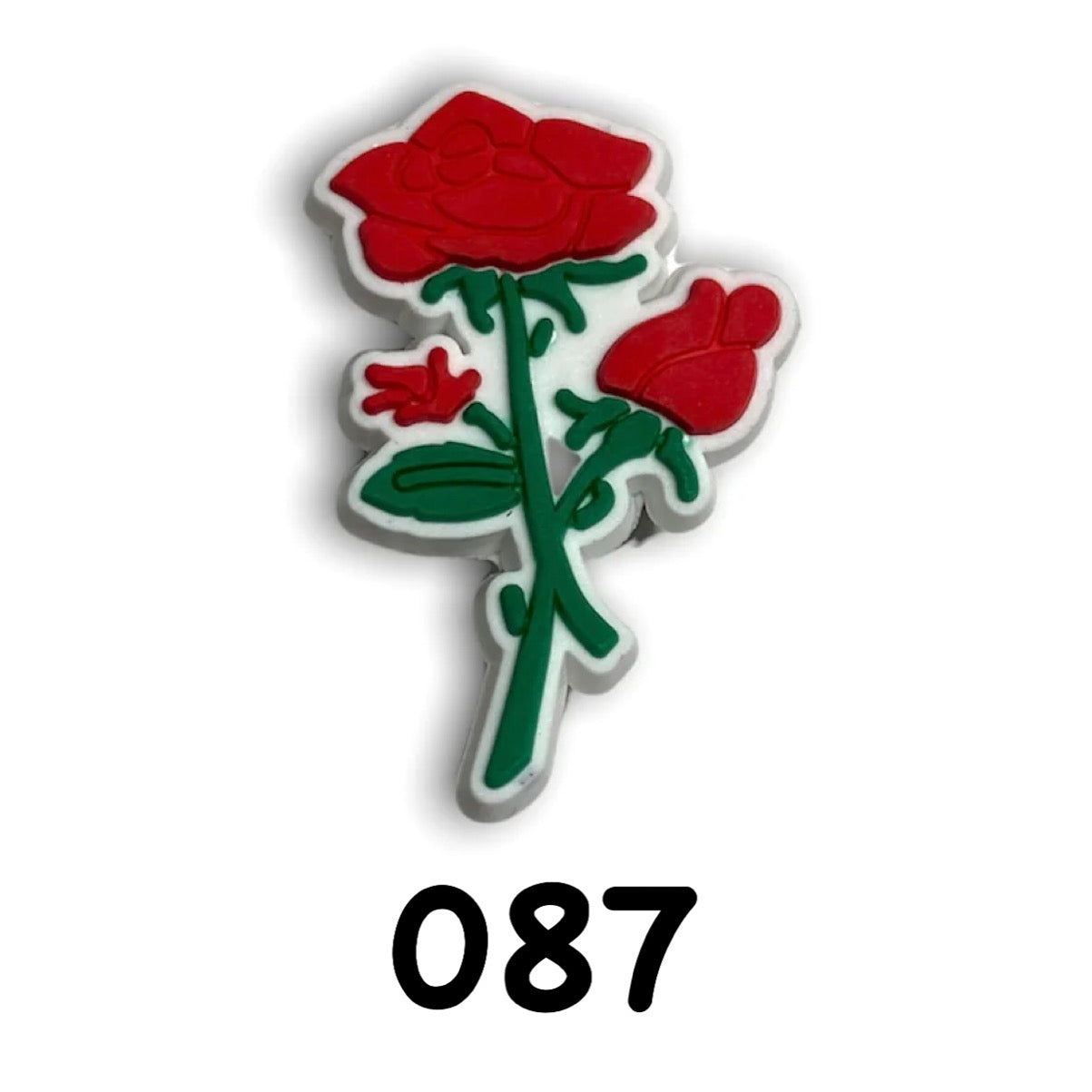 Flower Rose Sunflower Rubber Charm