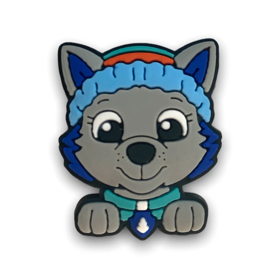 Dog Patrol Silicone Charm