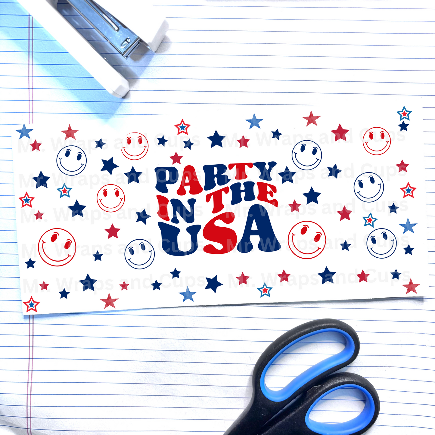 579 Party in the USA 16oz Wrap