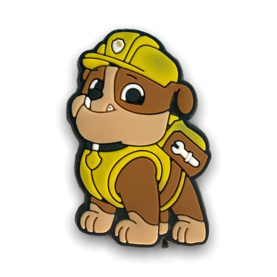 Dog Patrol Silicone Charm