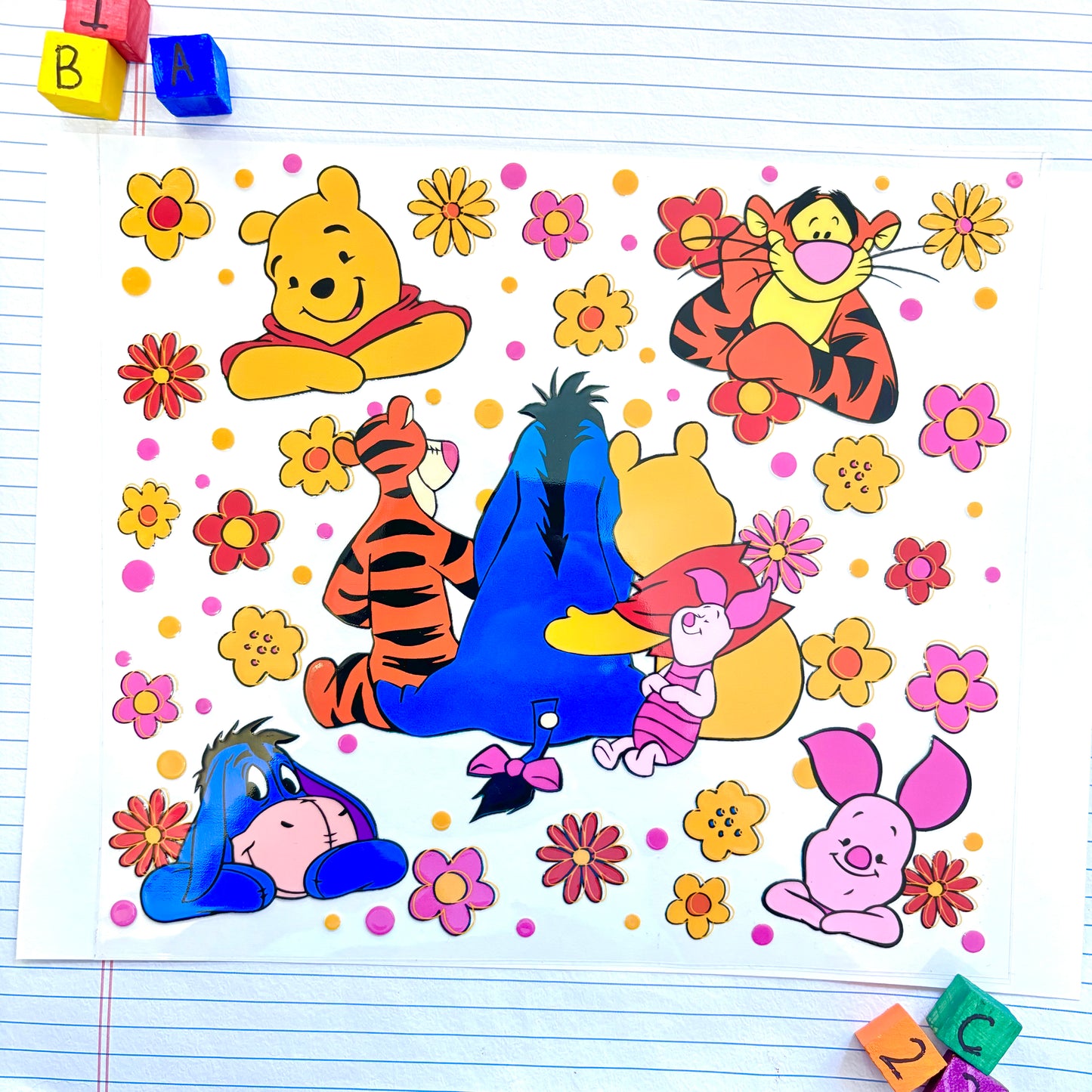 001 Pooh and Friends 20oz Wrap