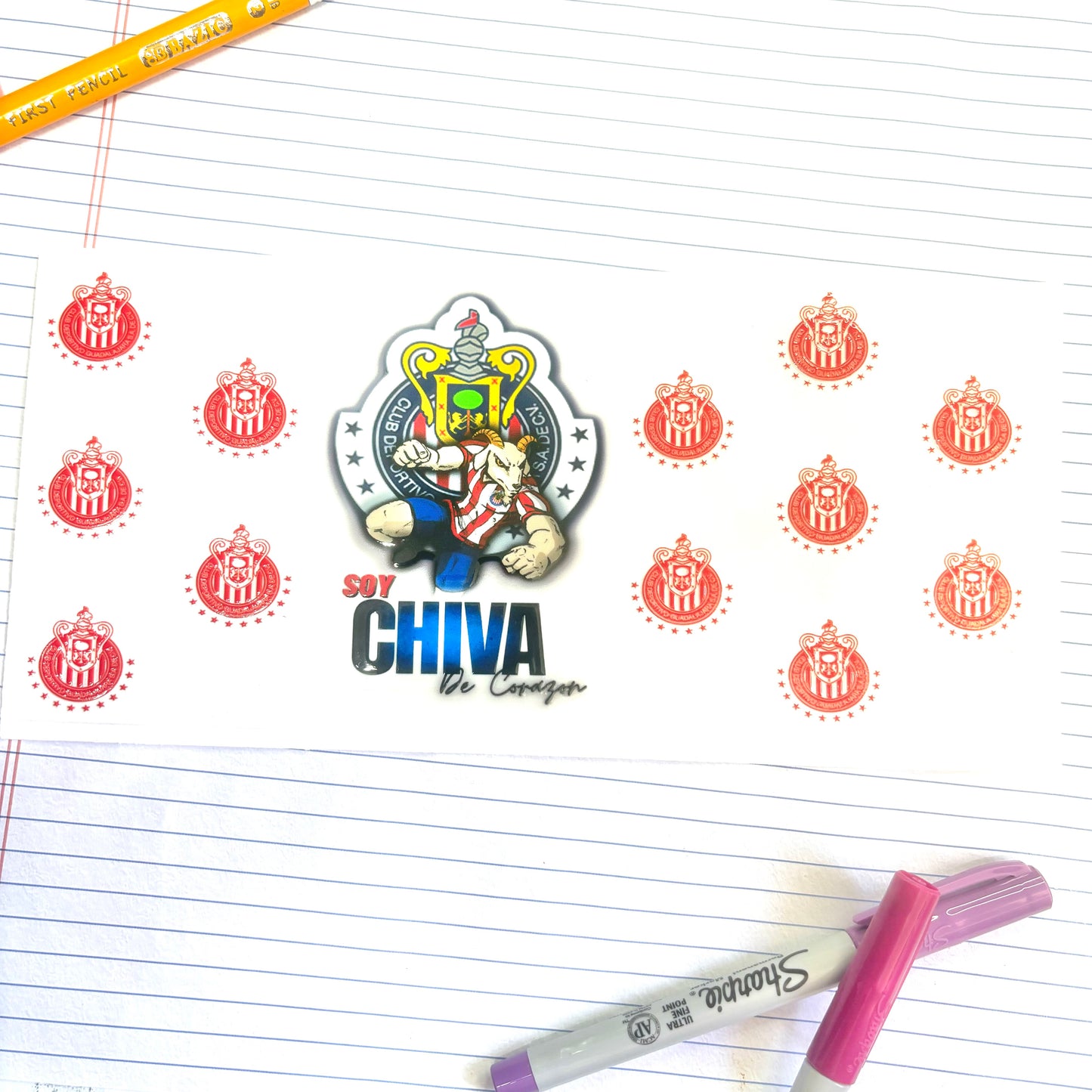 447 Las Chivas Soccer Wrap