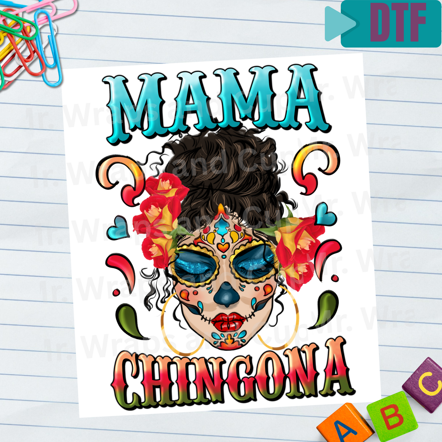 P 066 DTF Mama Chingona