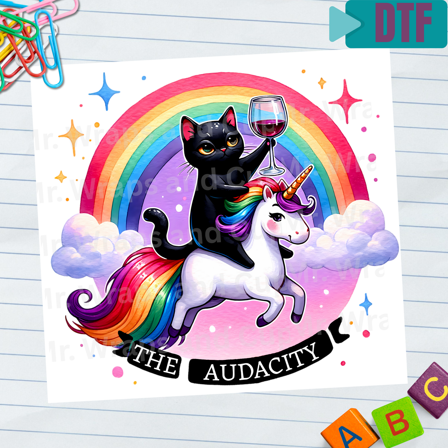 P 070 DTF The Audacity