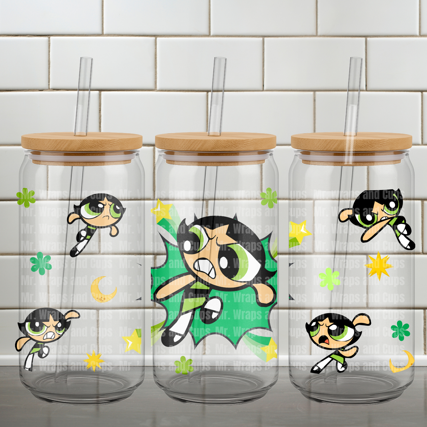 P 609 Buttercup Powerpuff Girls 16oz Wrap (Exclusive)