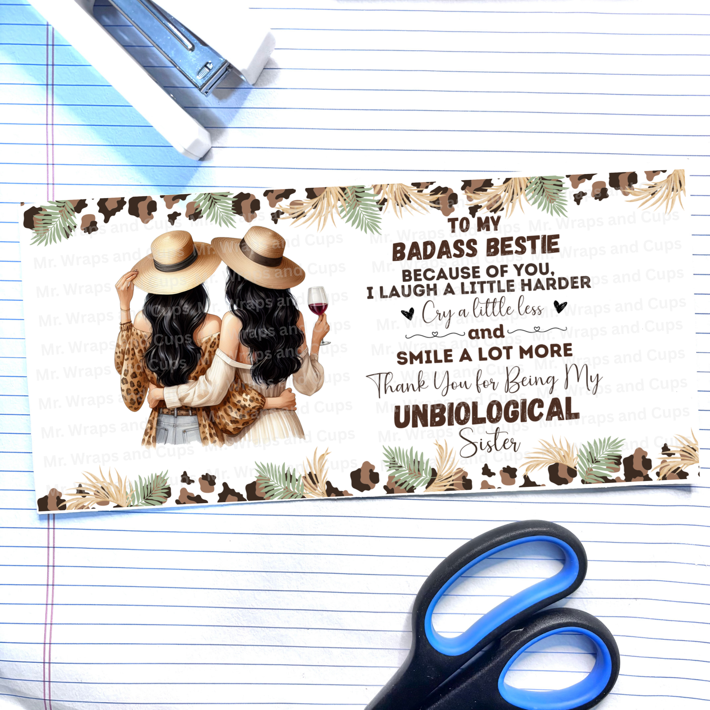 RTS Badass Bestie 16oz Cup