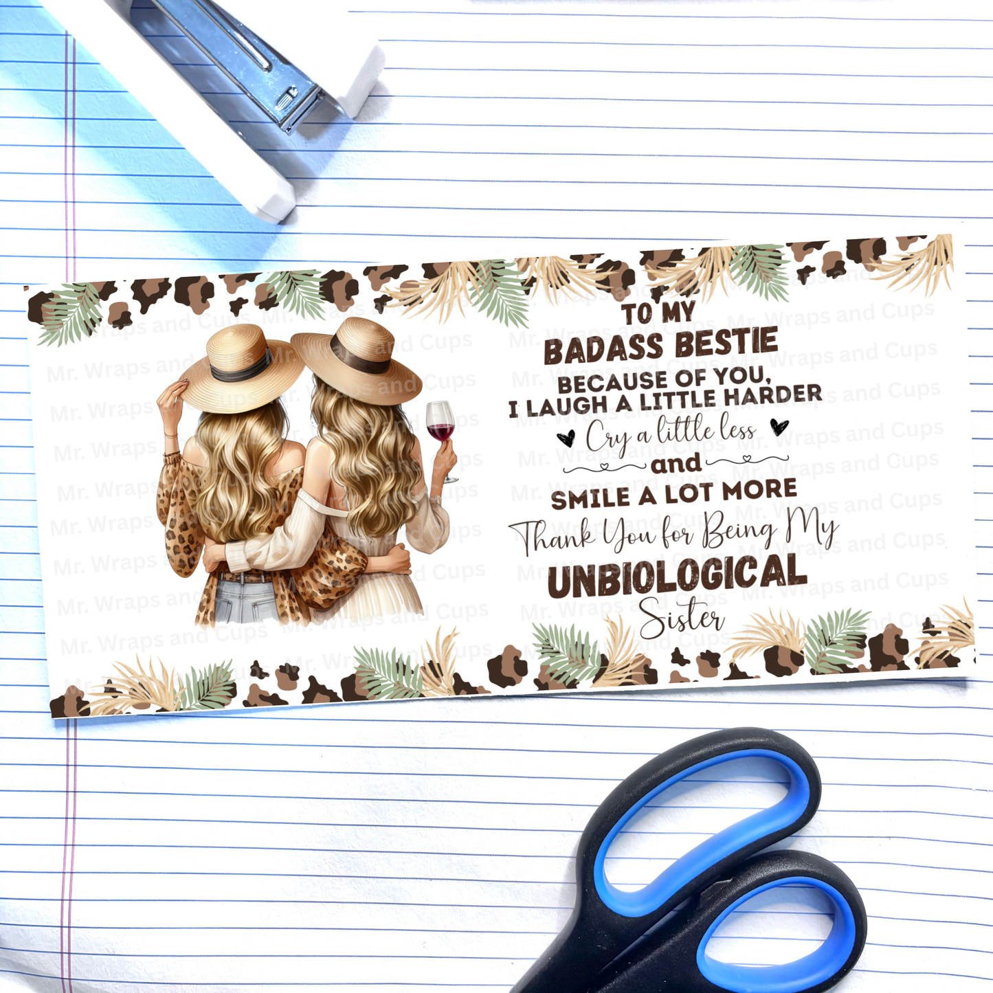 RTS Badass Bestie 16oz Cup
