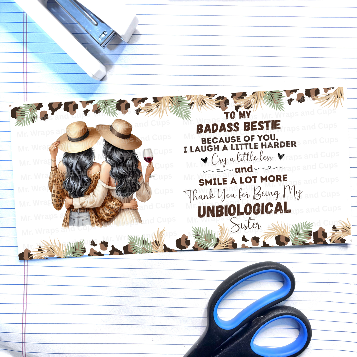 RTS Badass Bestie 16oz Cup