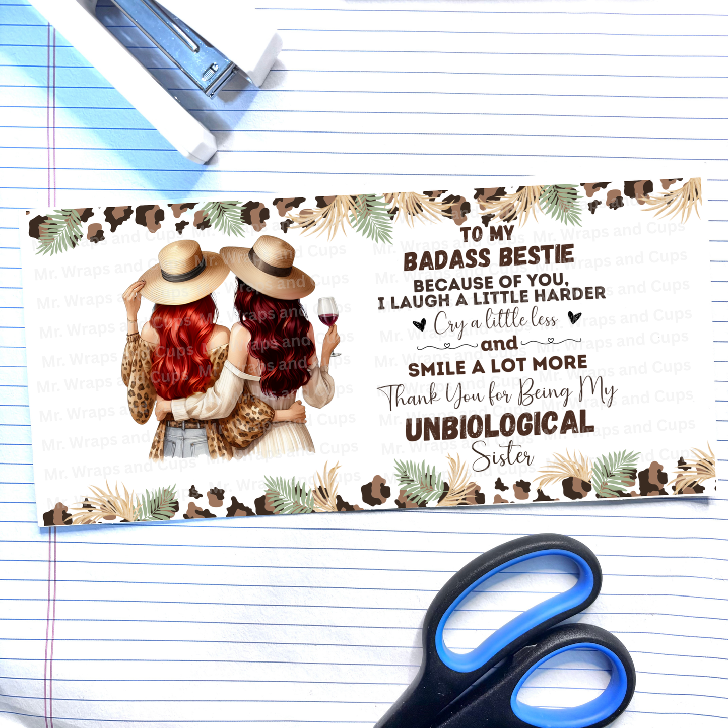RTS Badass Bestie 16oz Cup
