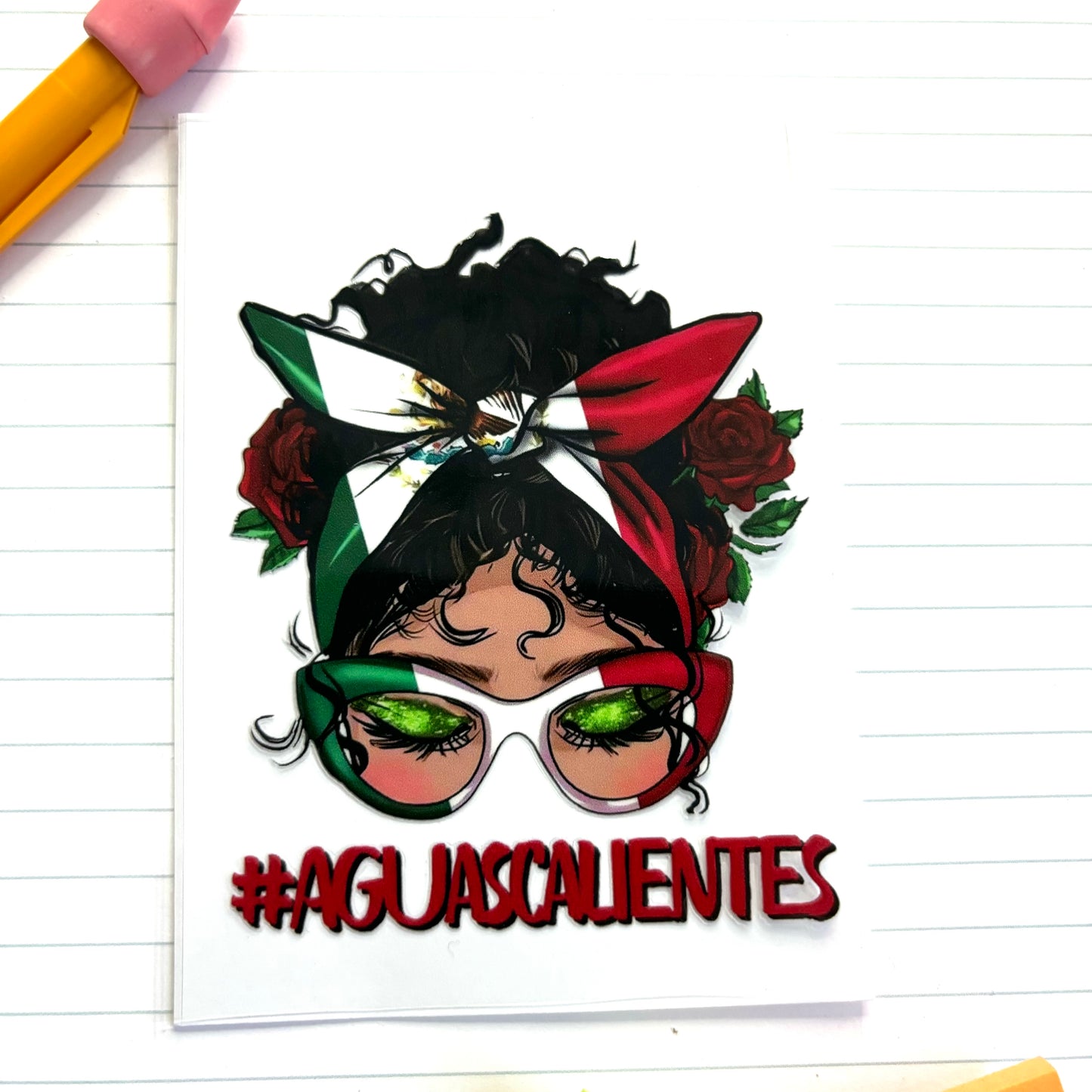 457- B Girl Aguascalientes Decal