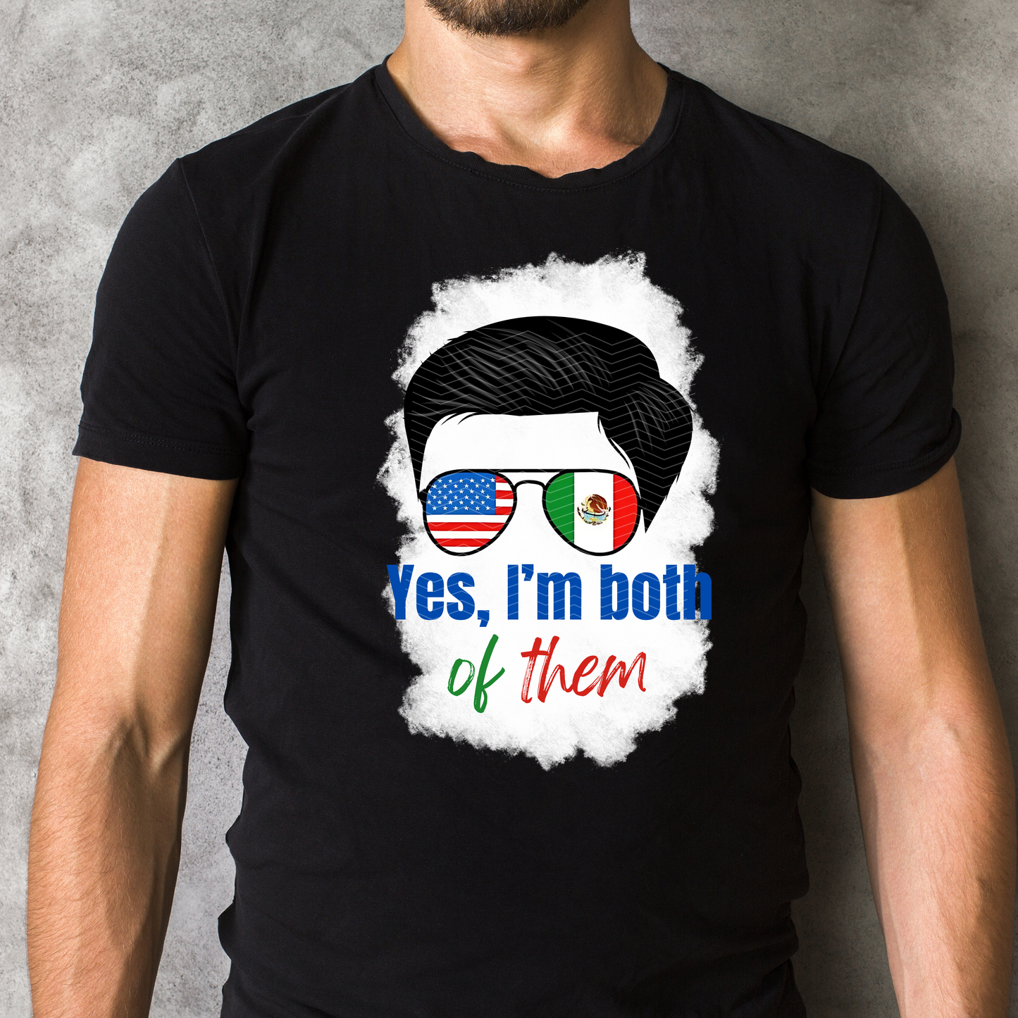 RTS Yes, I'm Both of Them Shirt Boy White Background