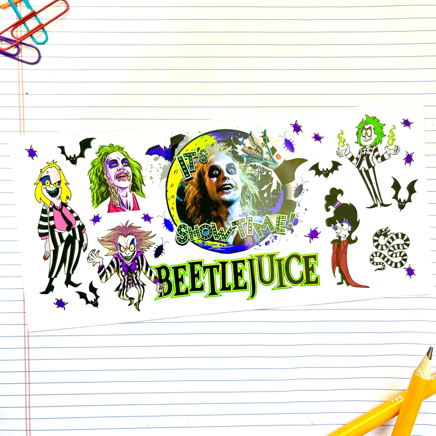 388 Beetle Halloween Wrap