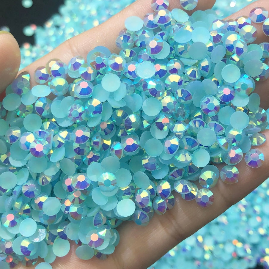 Aquamarine Rhinestone Bag