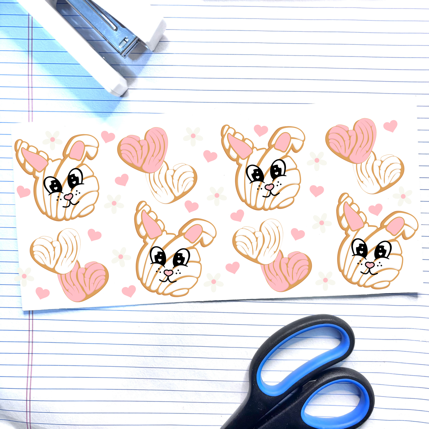 510 Concha Easter Bunny16oz Wrap