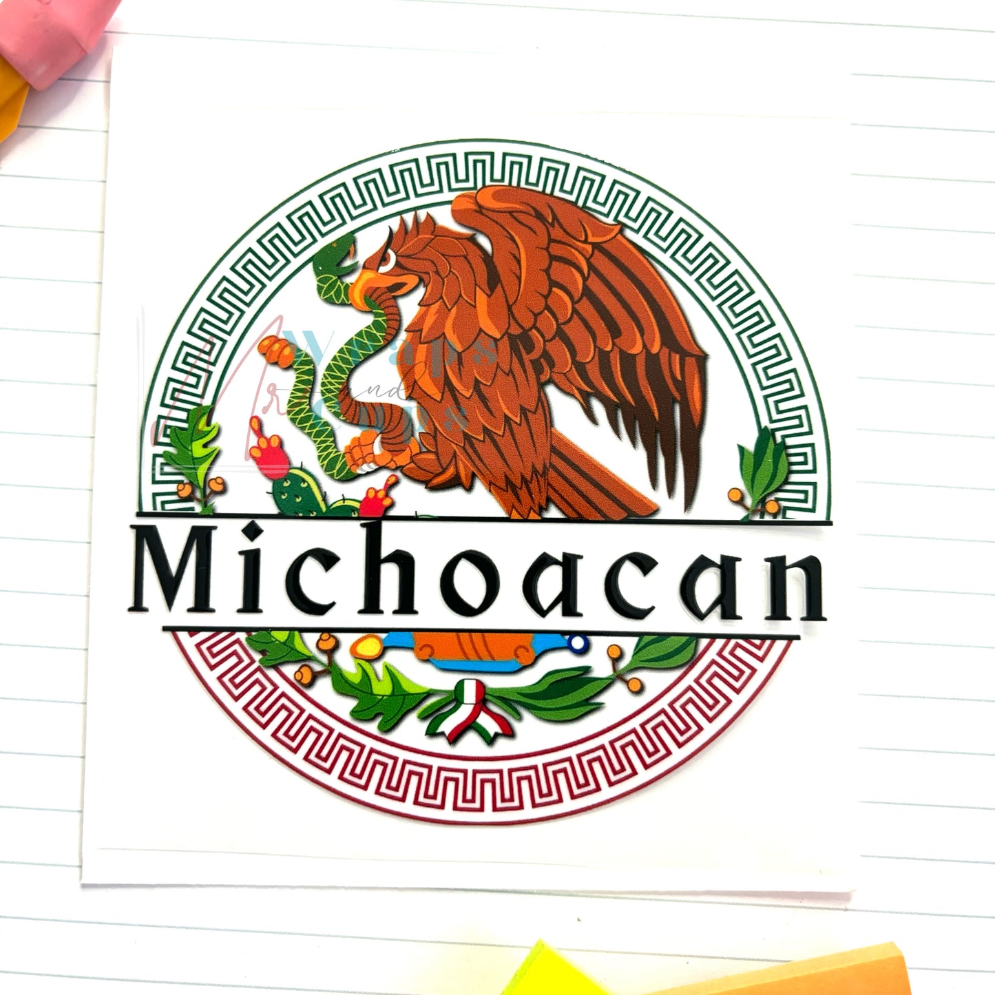 458 - B Michoacan Decal