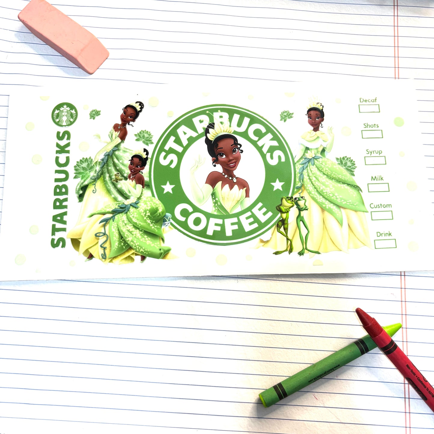 537 Tiana Coffee 16oz Wrap