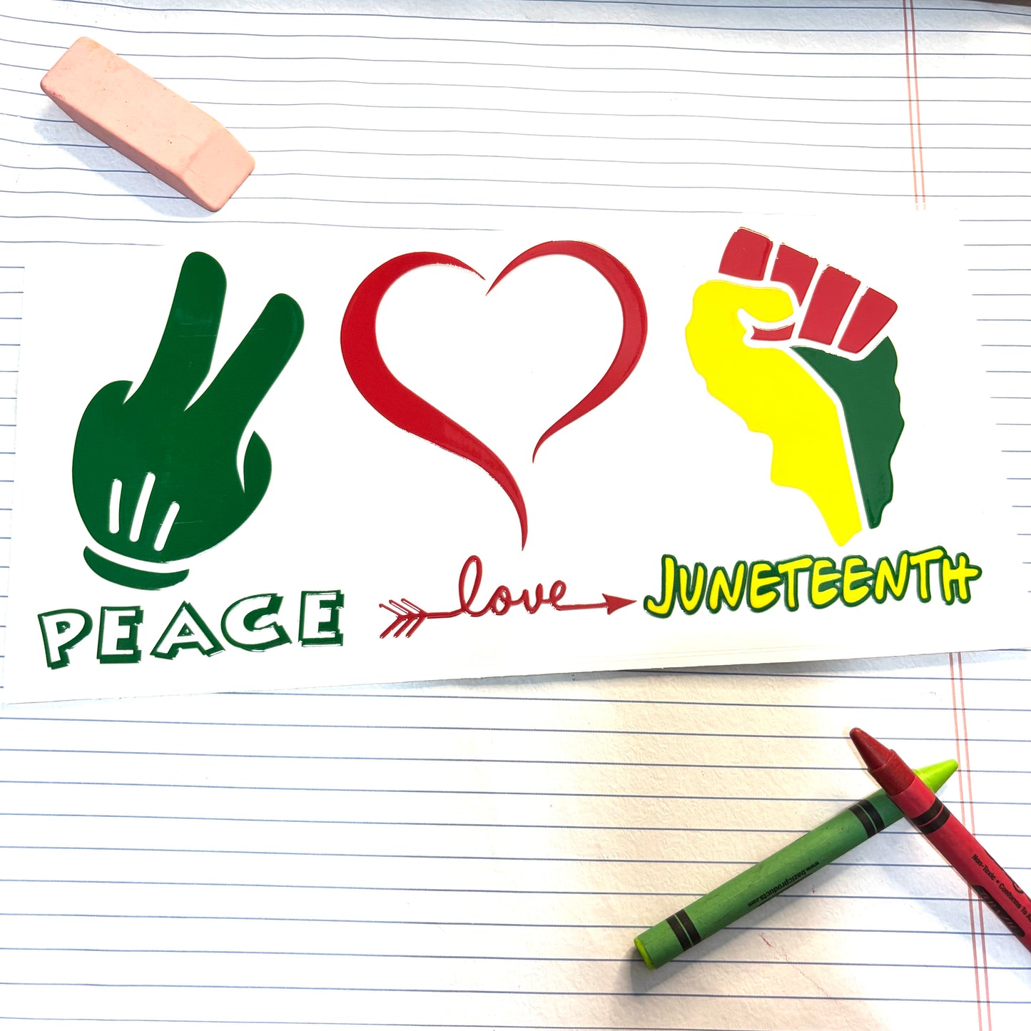 534 Juneteenth 16oz Wrap