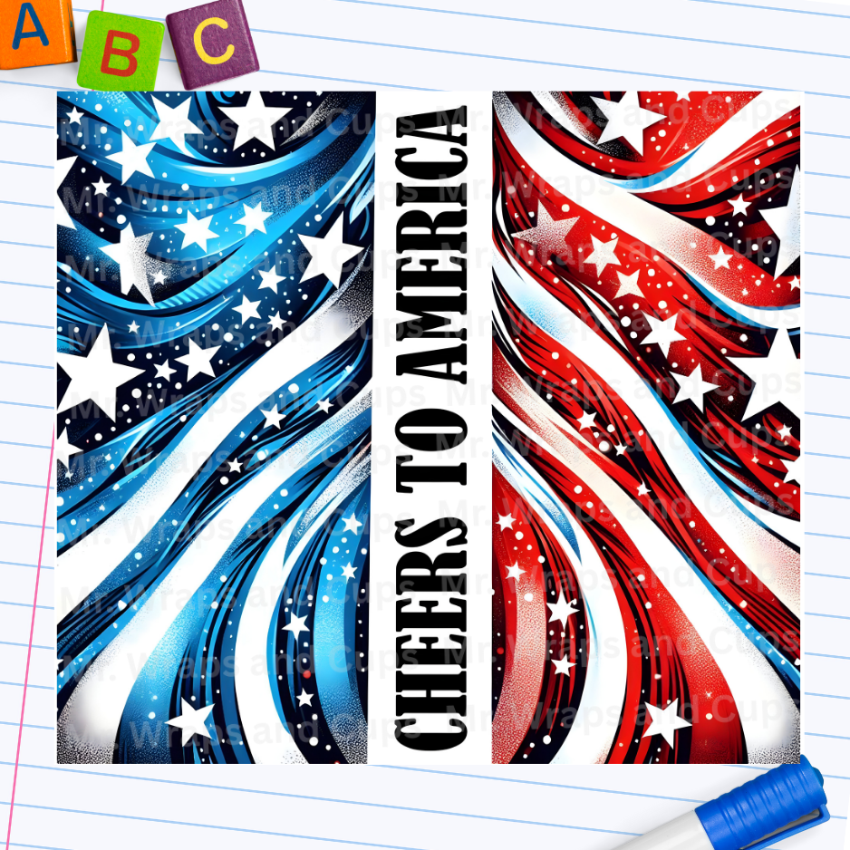 P 027 Cheers To Americs 20oz Wrap