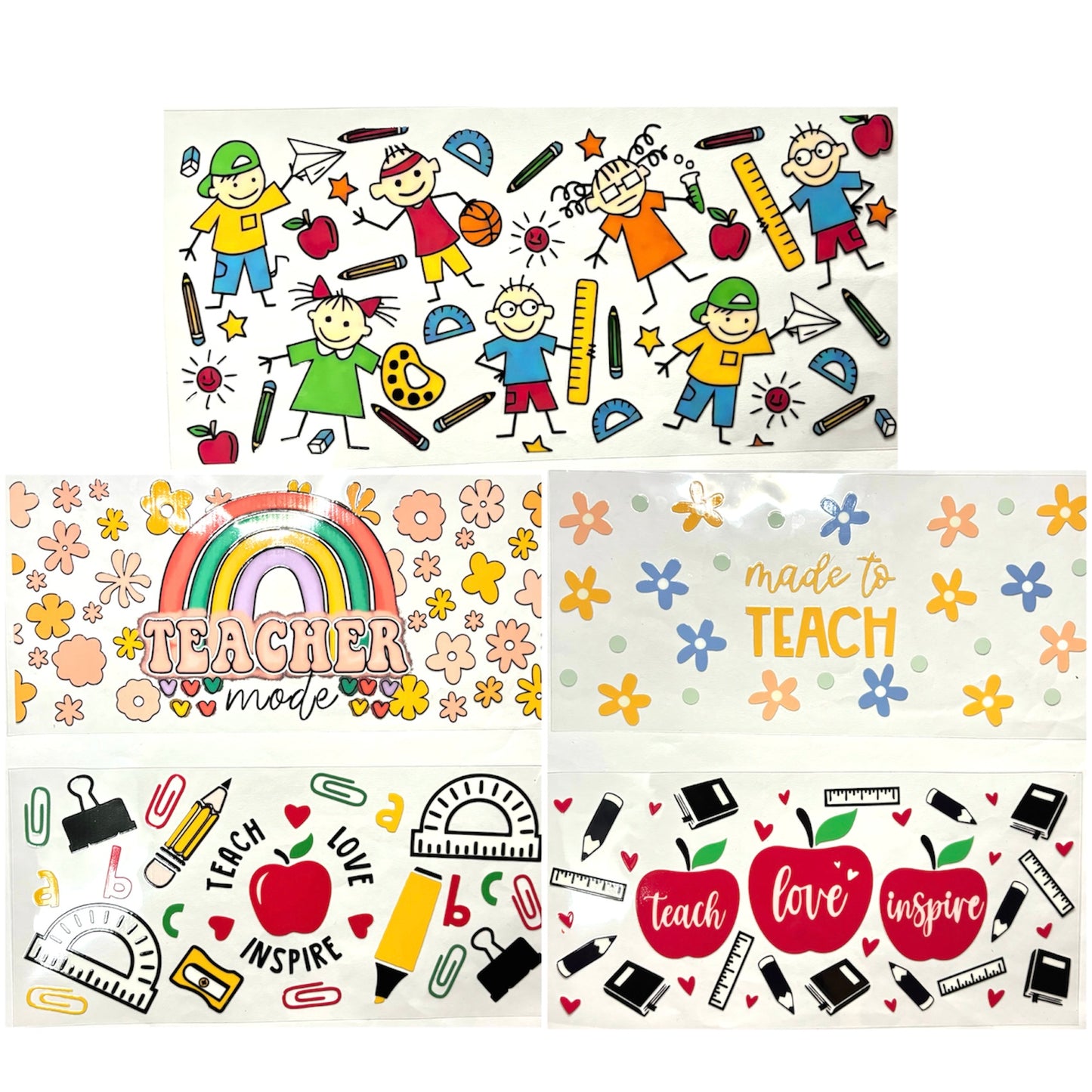 Teacher UV DTF Bundle