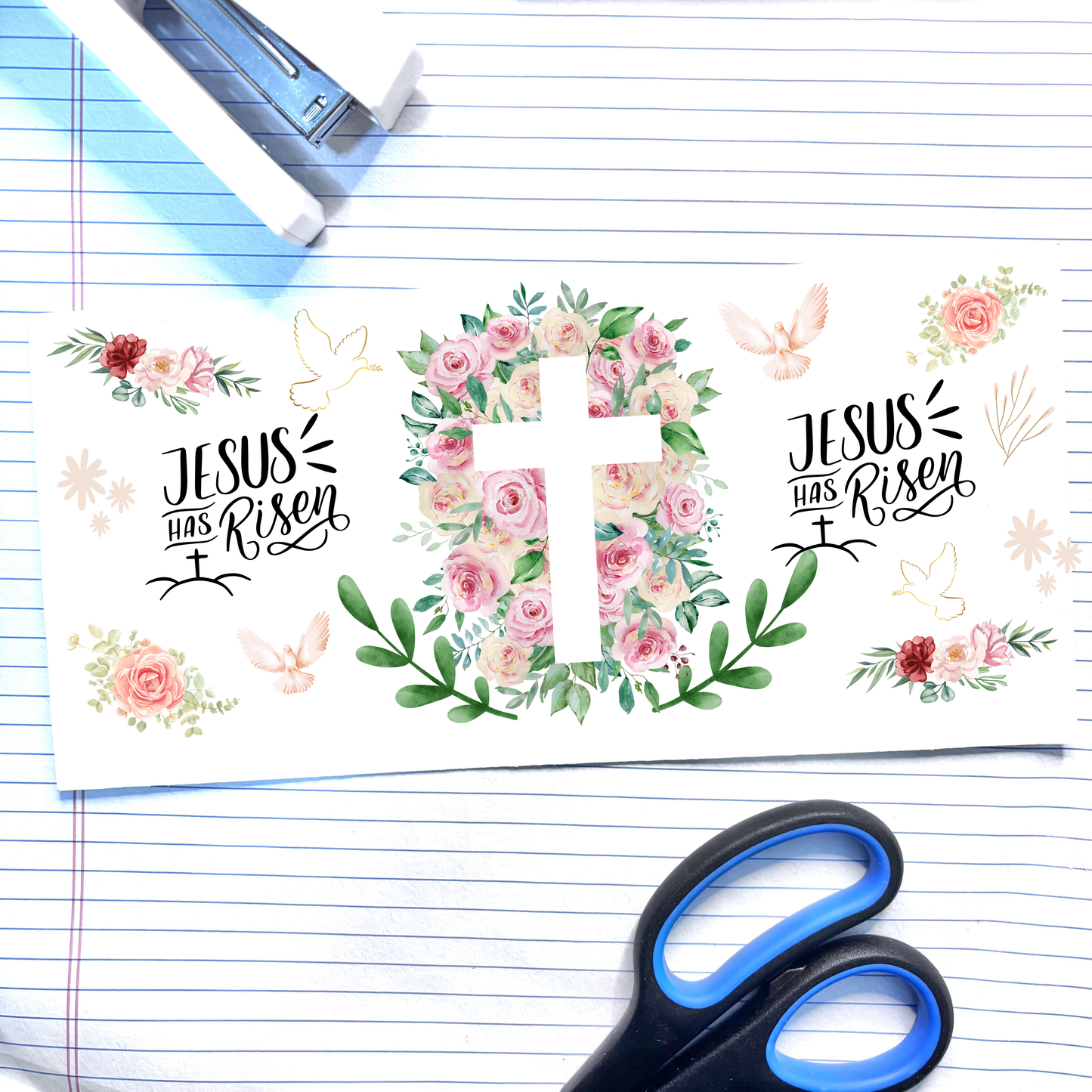 512 Jesus Has Risen 16oz Wrap