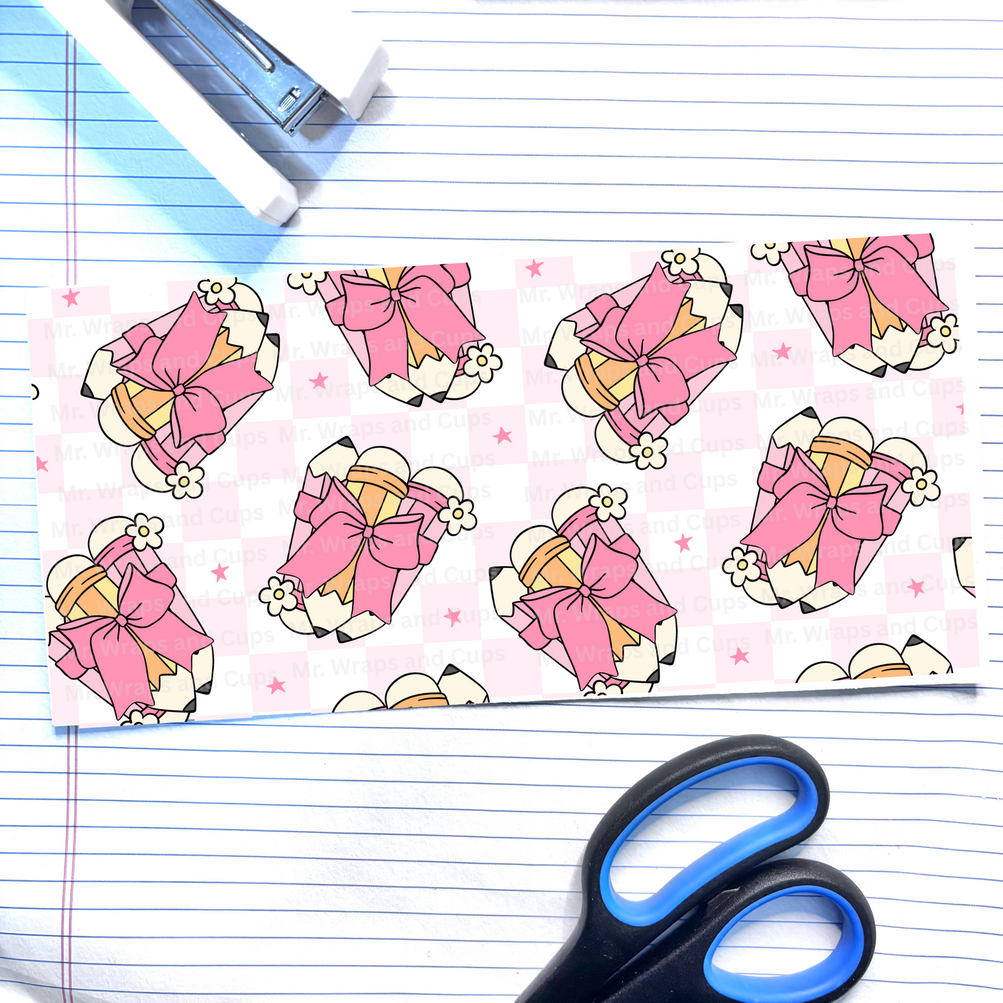P 624 Pink Pencils 16oz Wrap (Exclusive)