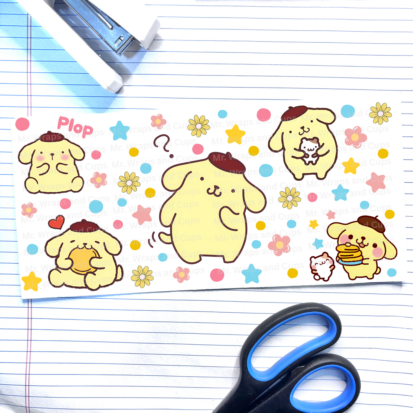 P 641 Pompompuri Sanrio 16oz Wrap (Exclusive)