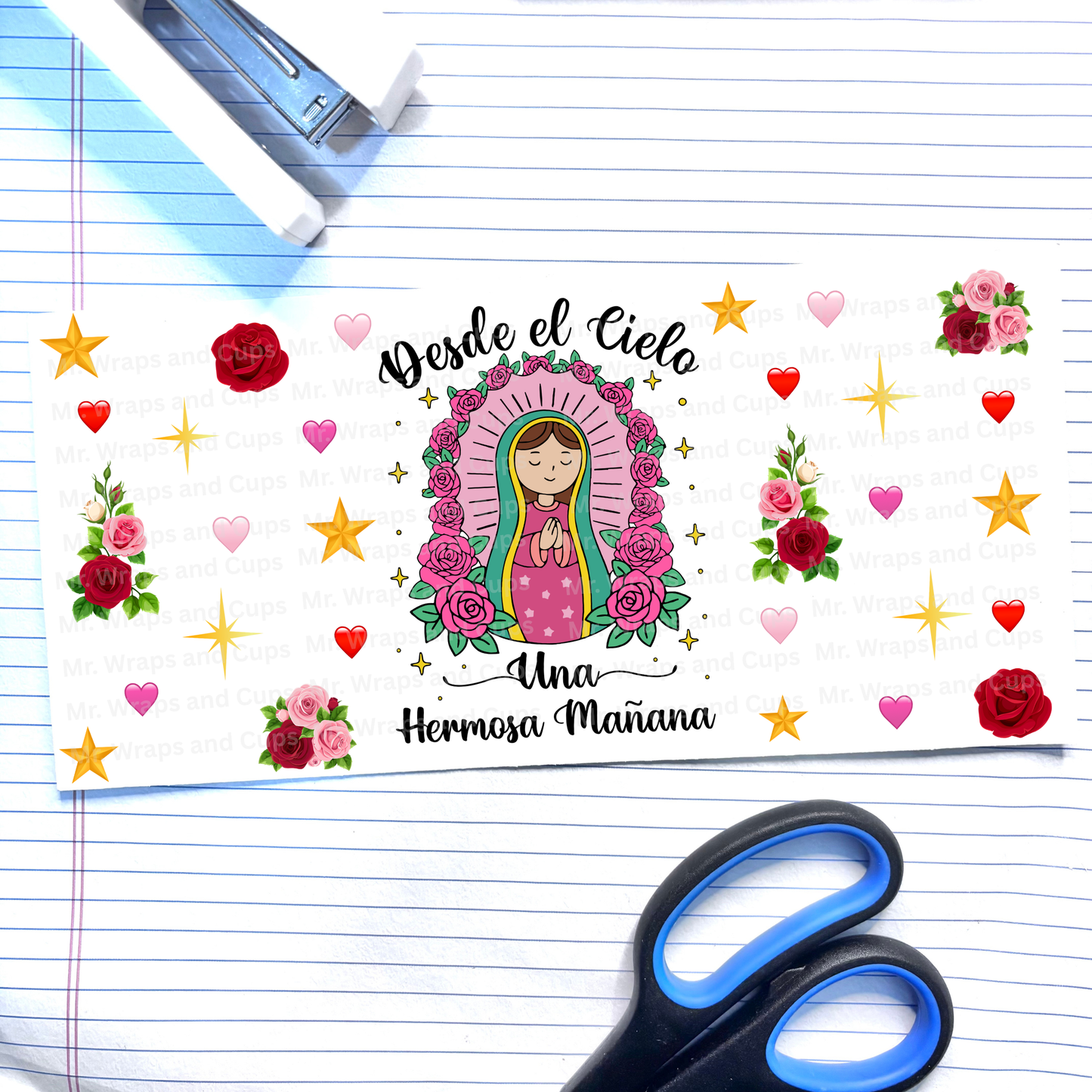 666 Desde el Cielo Virgin Mary 16oz Wrap (EXCLUSIVE)