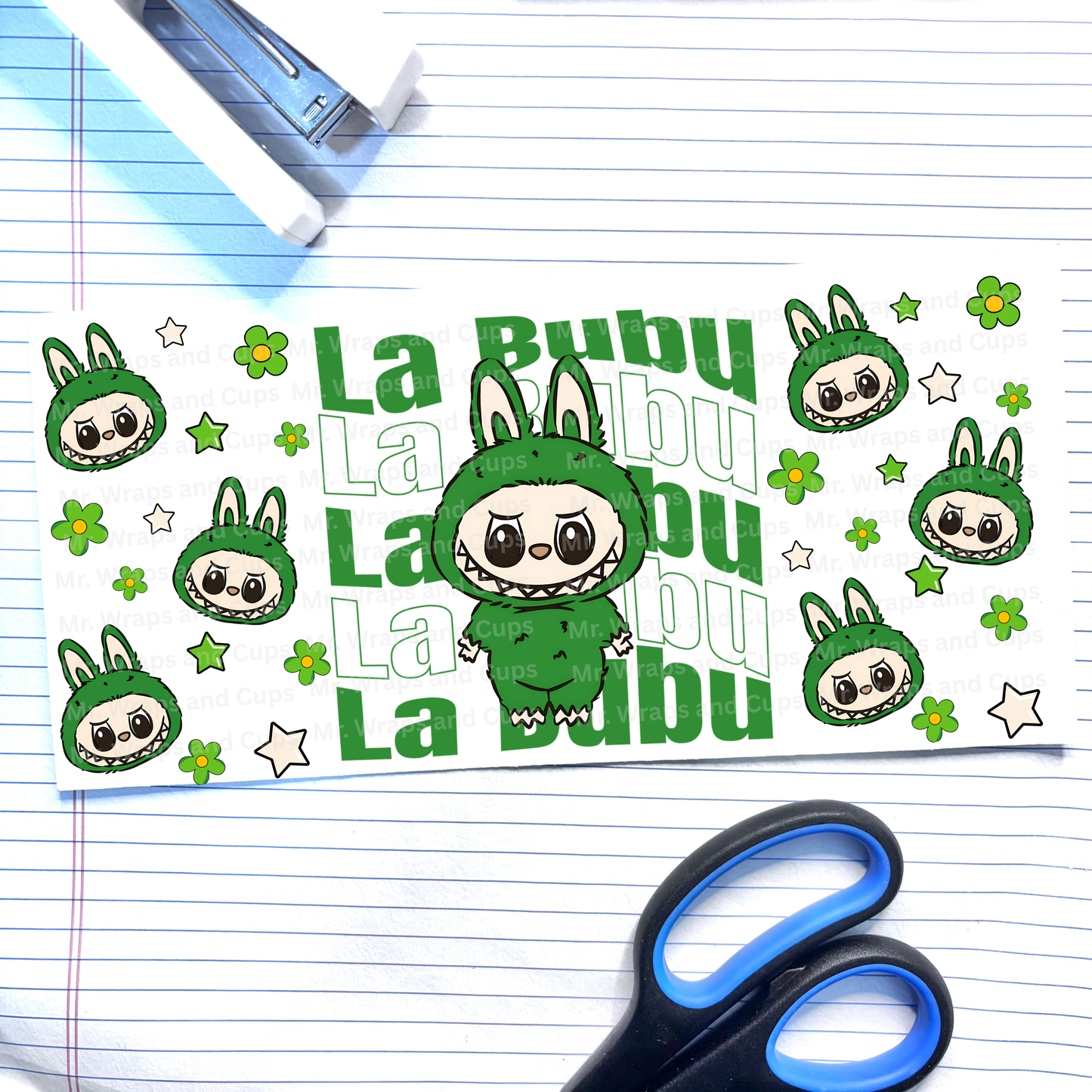 676 Green Labubu 16oz Wrap (Exclusive)