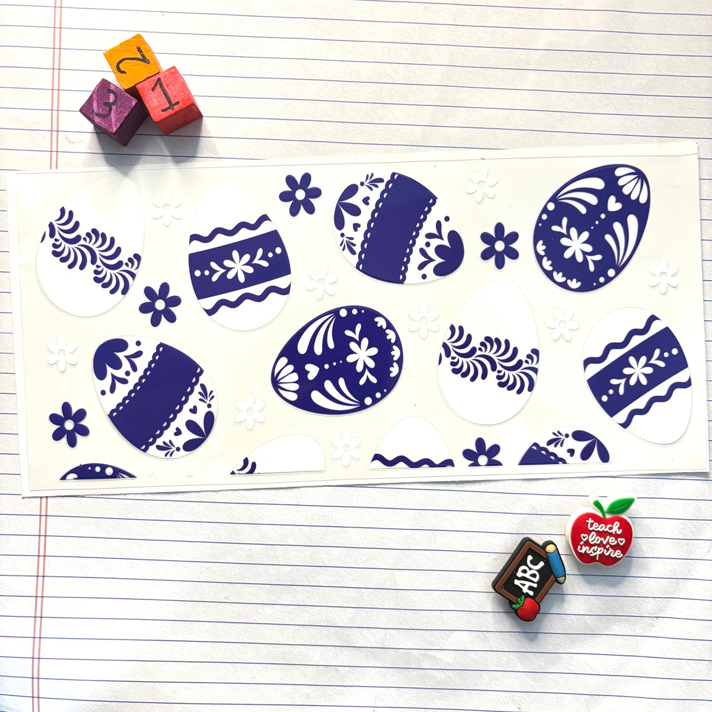 517 Talavera Easter Egg 16oz Wrap