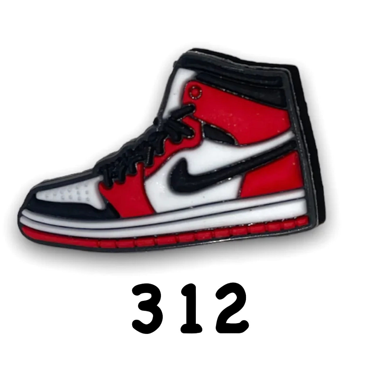 Shoe Sneaker Silicone Charm