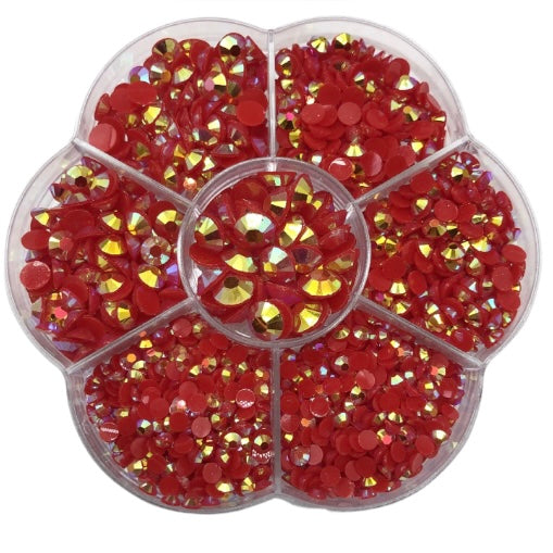 Siam Rhinestones Set