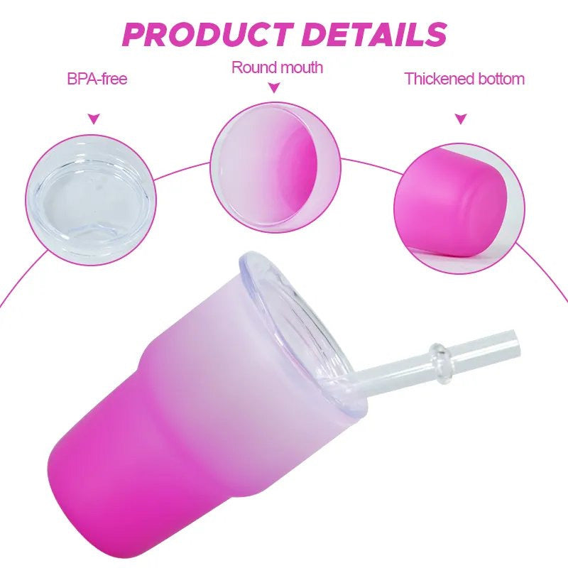 3oz Mini Glass Tumbler