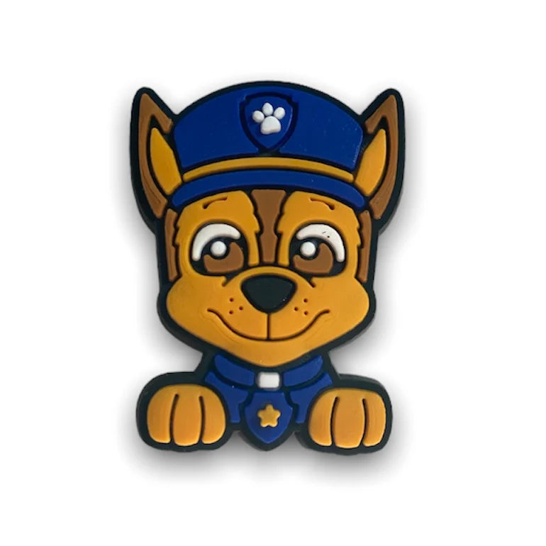 Dog Patrol Silicone Charm