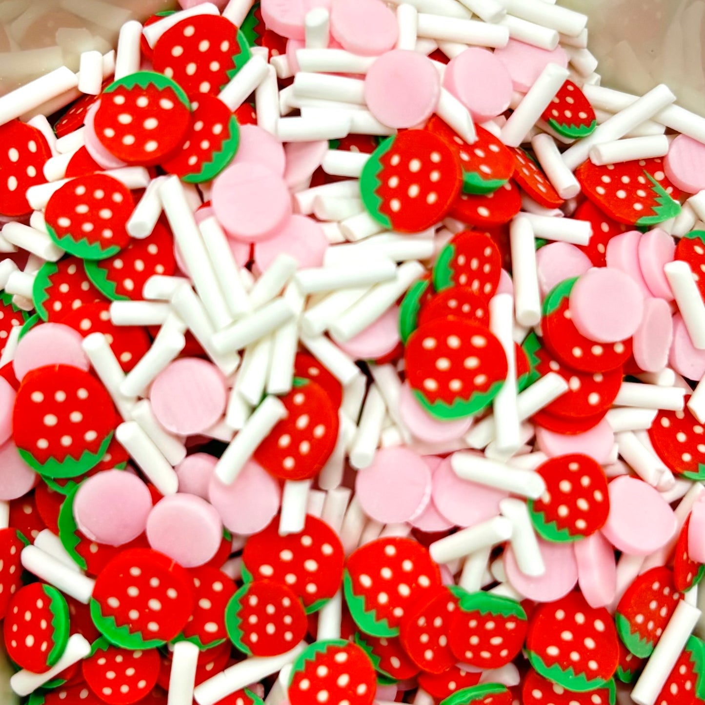 Strawberry Mix Polymer Clay