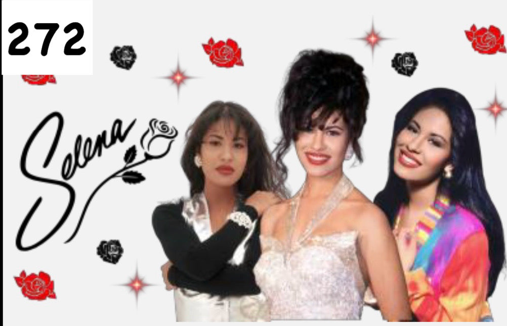 272 Selena x3 UV DTF Wrap