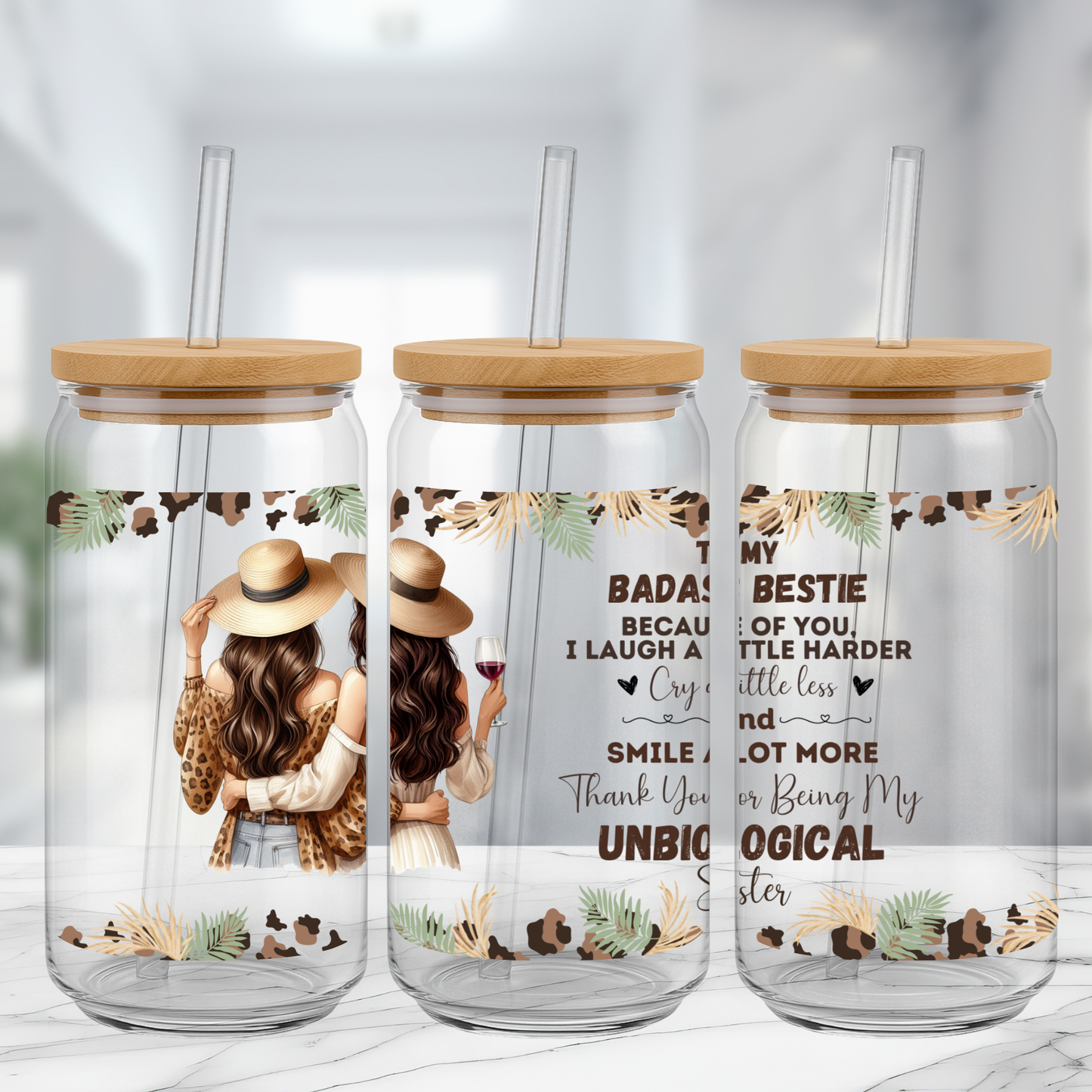 RTS Badass Bestie 16oz Cup