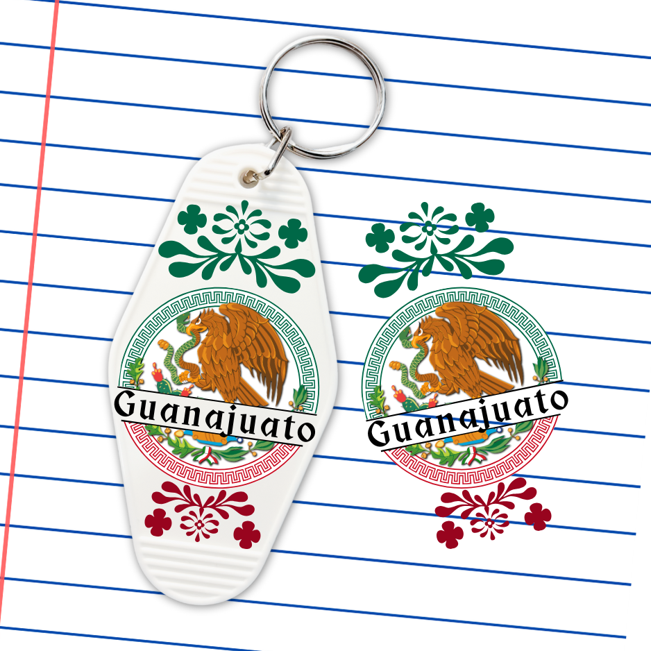 P-058 Guanajuato Pride Motel Keychain Decal