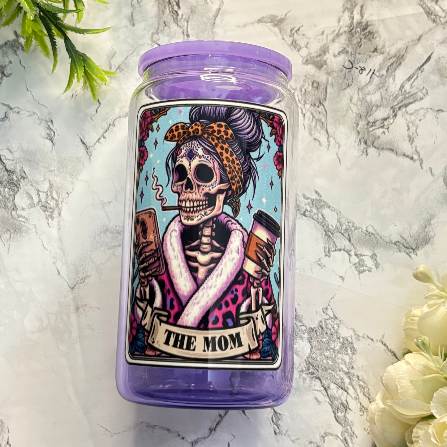 RTS Mom Skeleton 16oz Cup