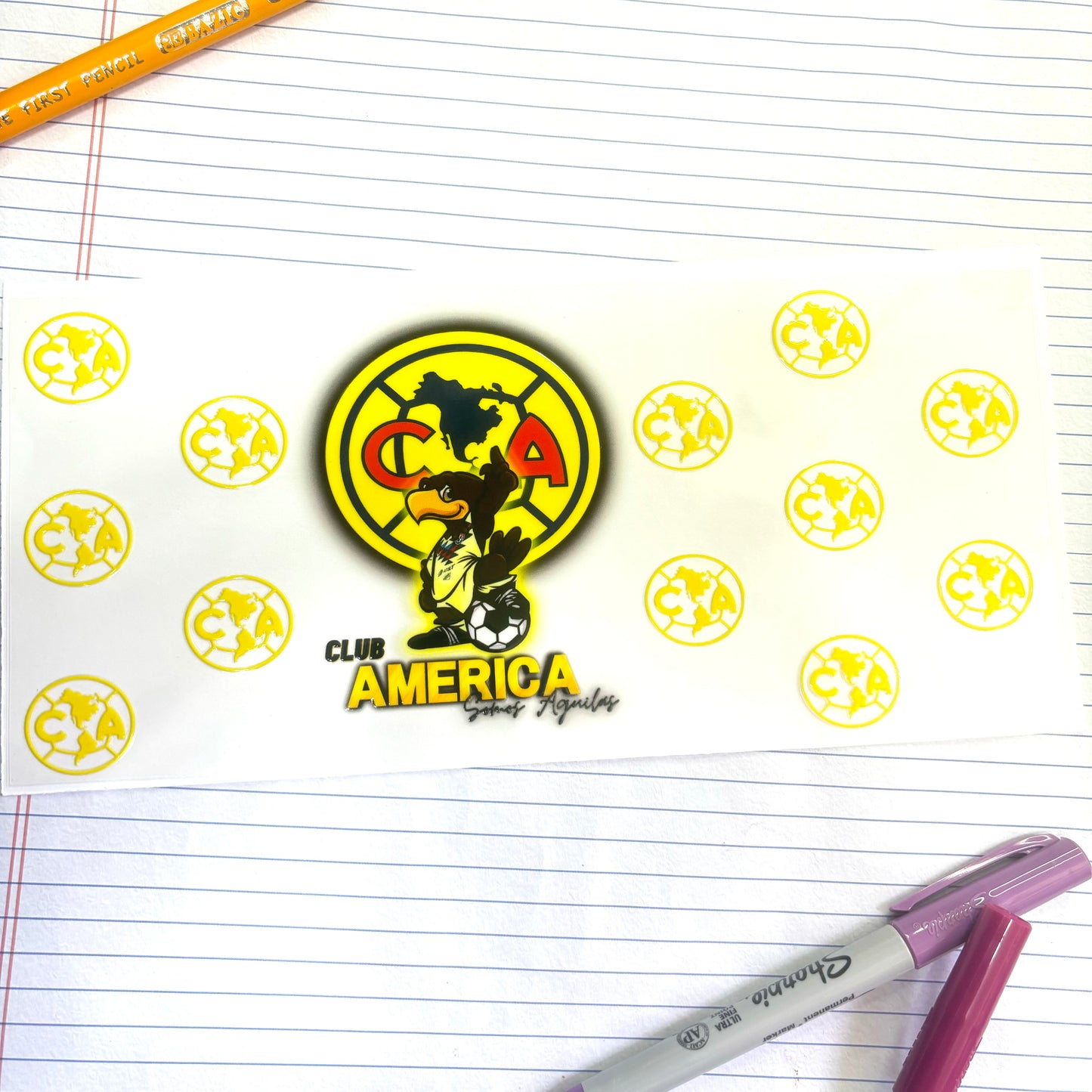 452 Club America Soccer Wrap