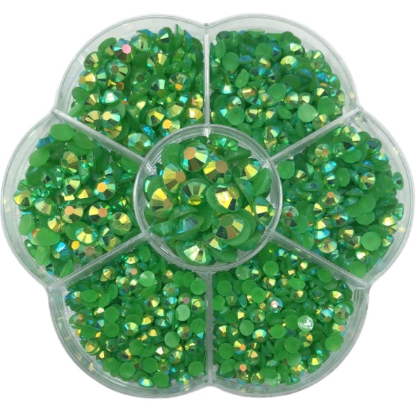 Emerald Rhinestones Set