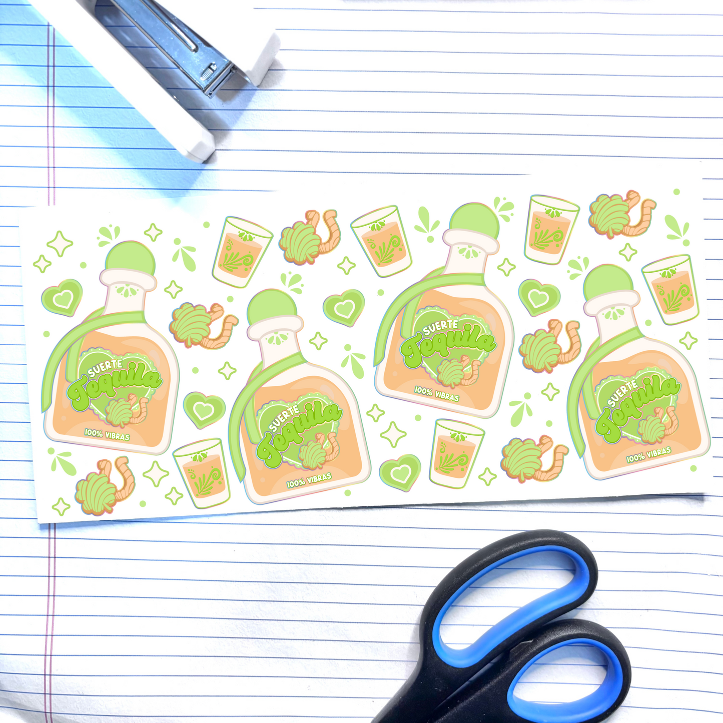 492 Suerte Tequila St. Patricks 16oz Wrap