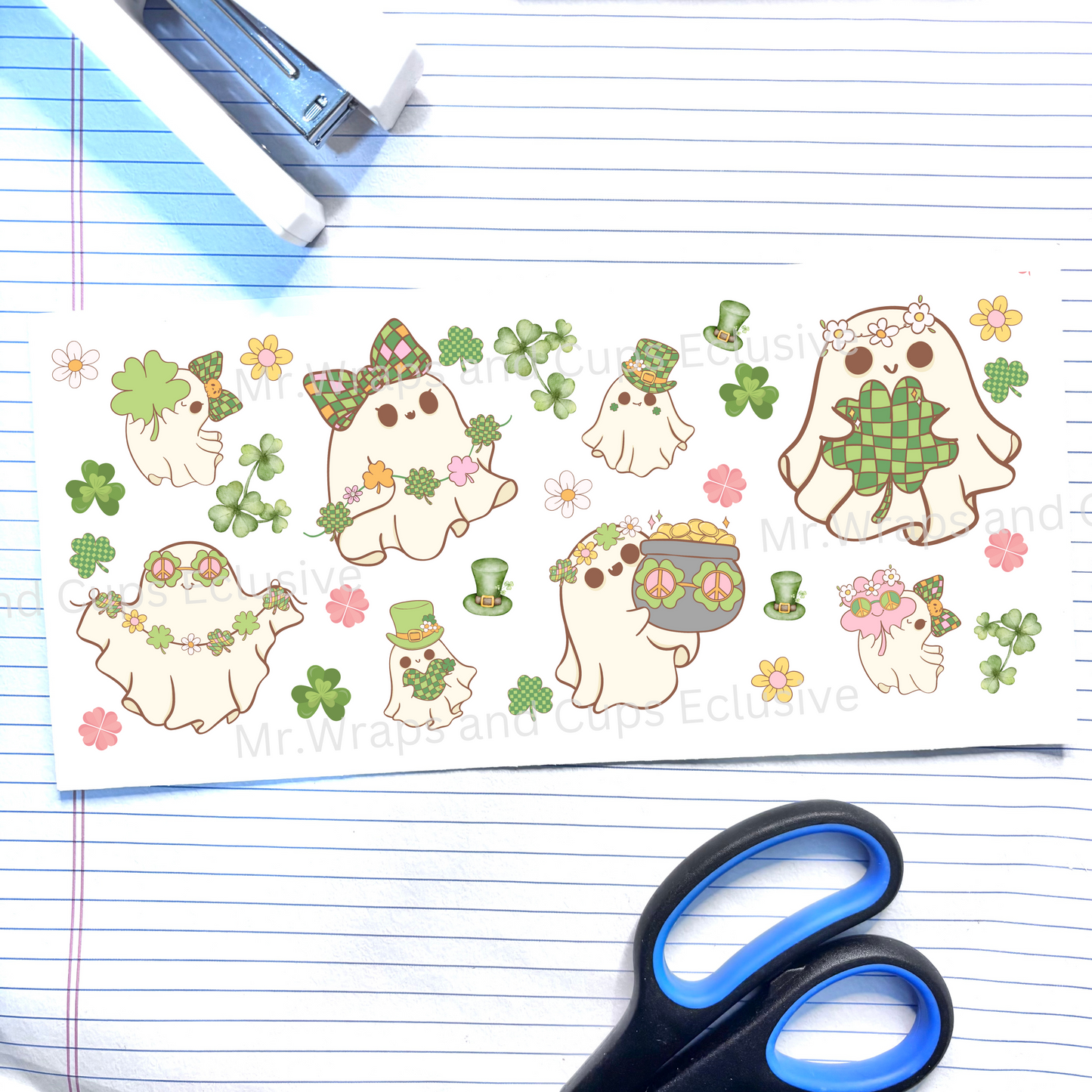 497 BOHO Ghost St. Patricks 16oz Wrap (EXCLUSIVE)