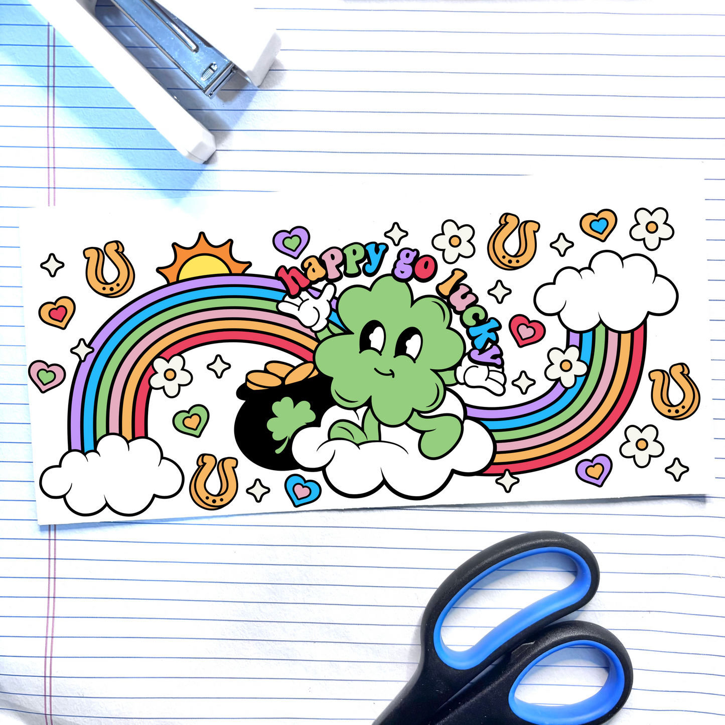 491 Happy Go Lucky St. Patricks 16oz Wrap