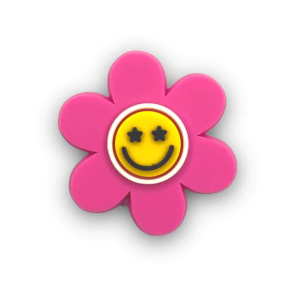 Happy Flower Silicon Charm