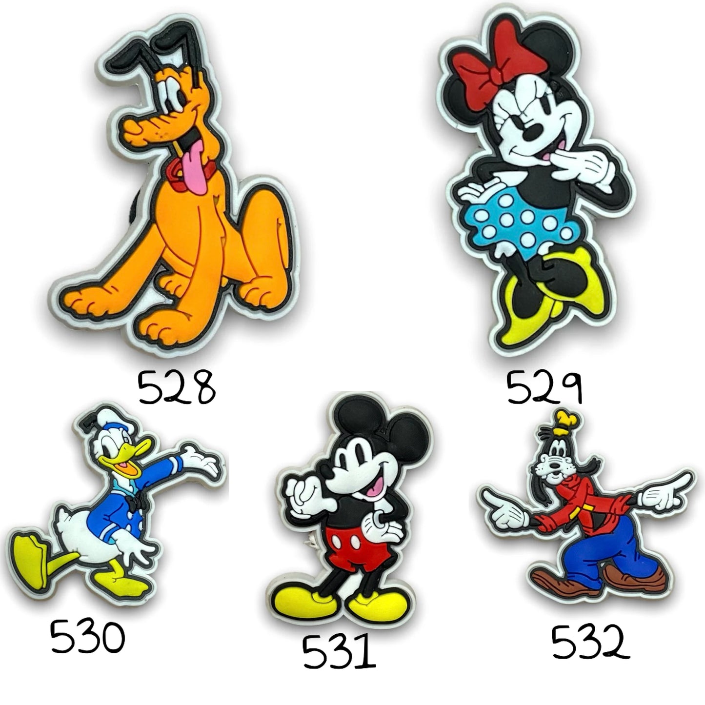 Mouse and Friends Silicone Charm
