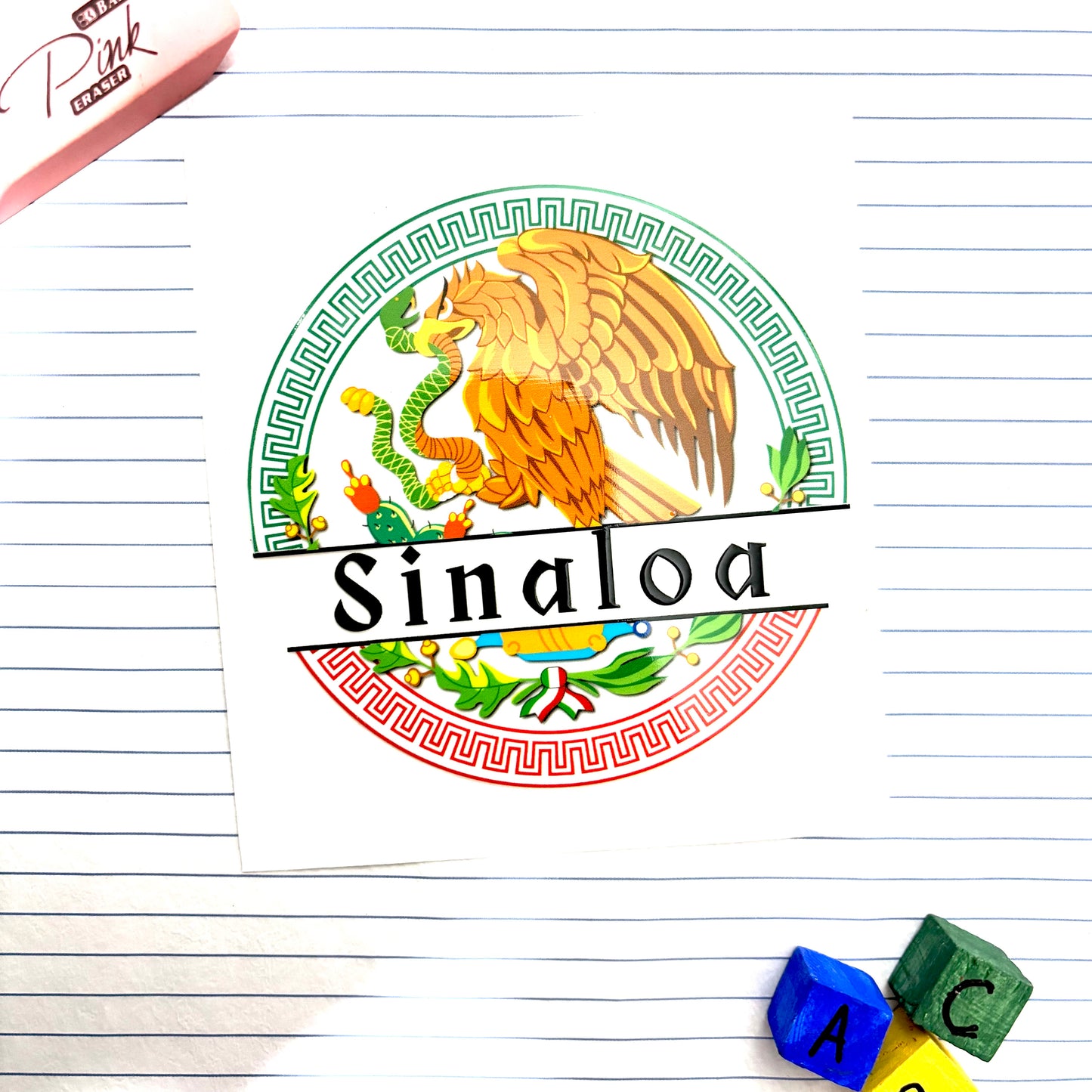 508 A - Sinaloa Decal