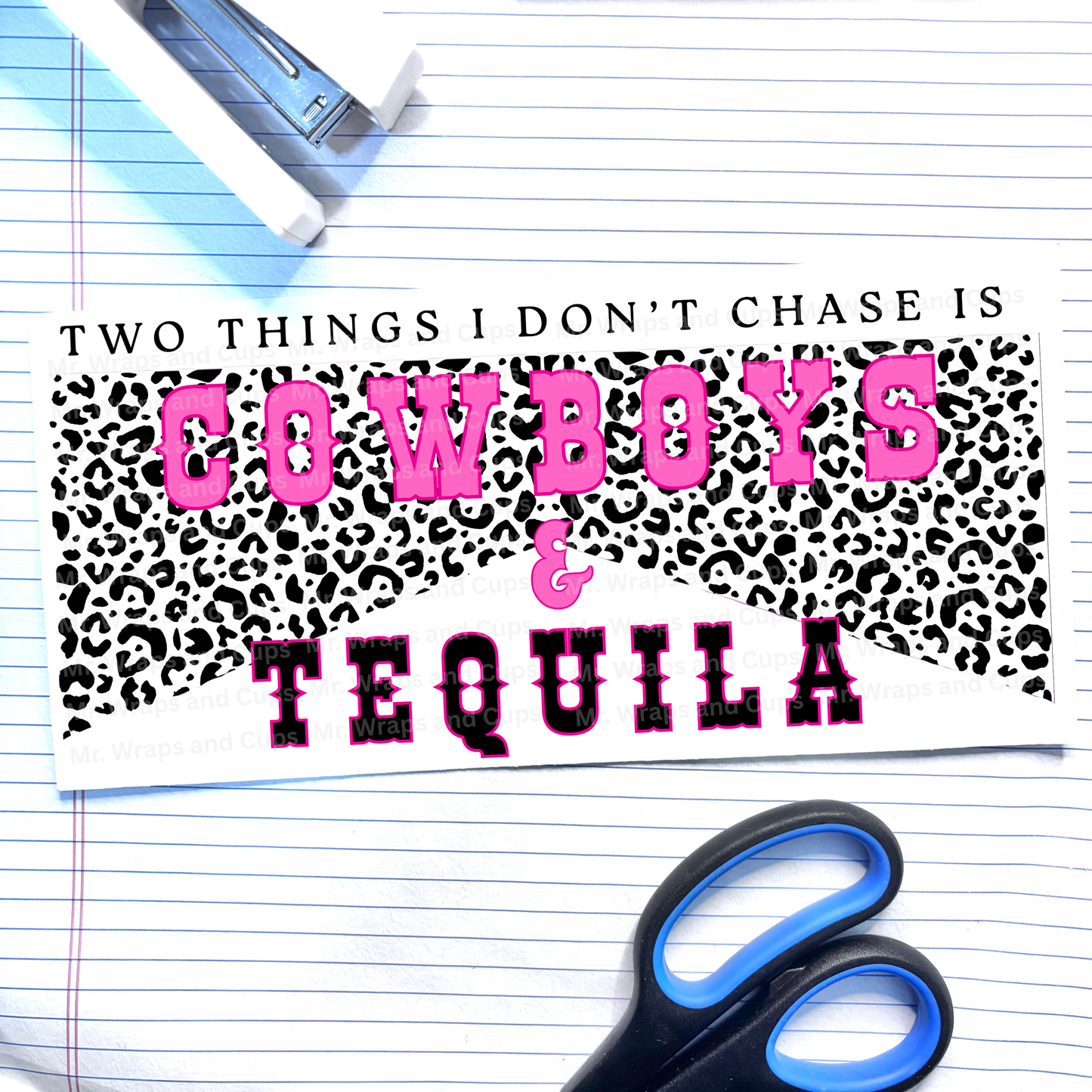 P-669 Cowboys & Tequila 16oz Wrap (EXCLUSIVE)