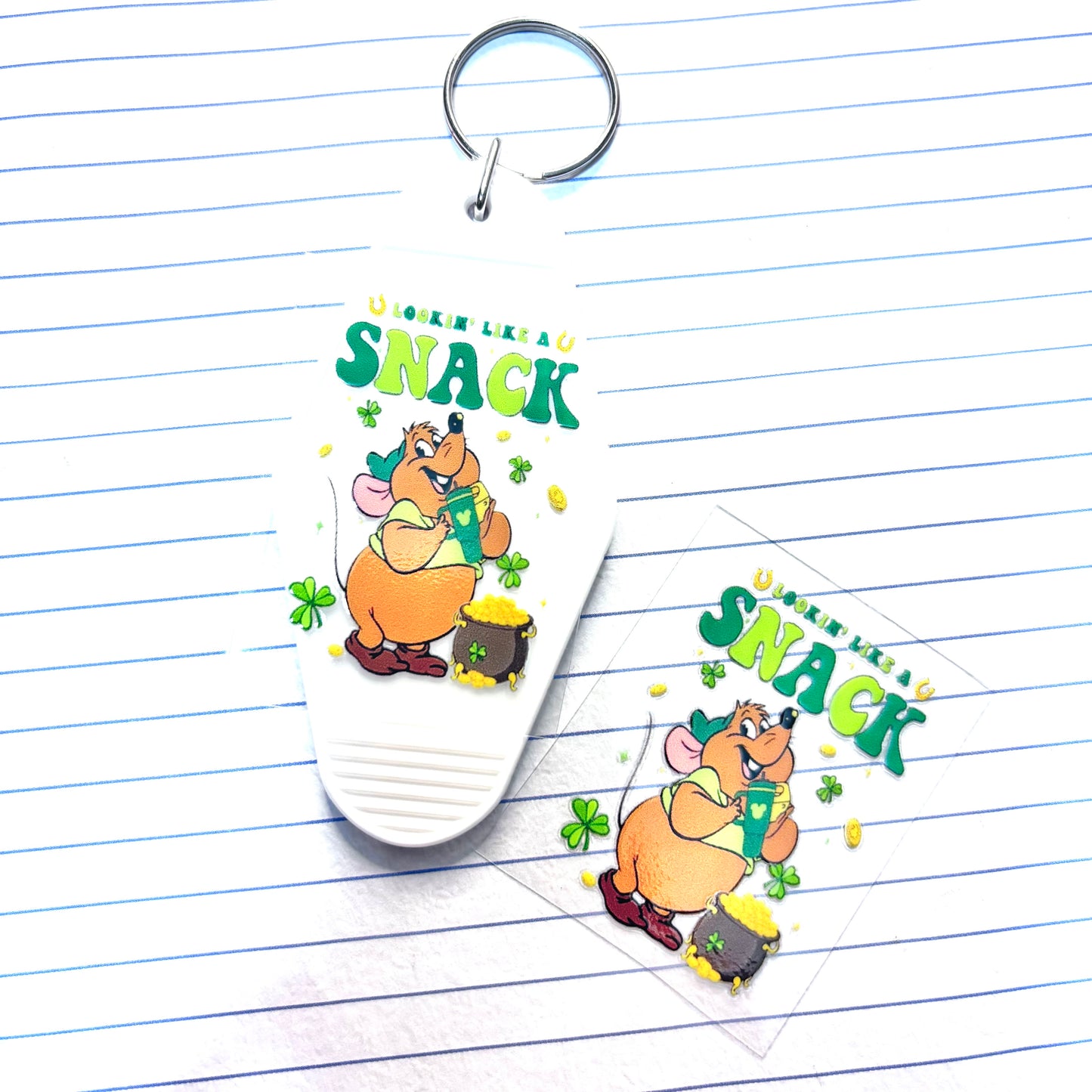 031 Lookin Like A Snack Motel Keychain Decal